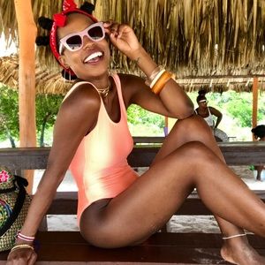 Jantzen Vintage One Piece Swimsuit